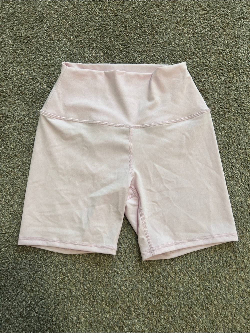 High-Waist Pink Women’s Bike Shorts